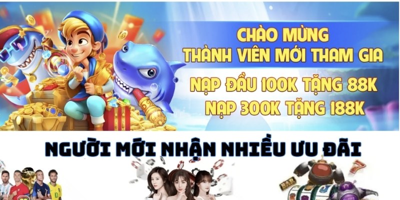 Người chơi mới nhận được nhiều ưu đãi từ WW88